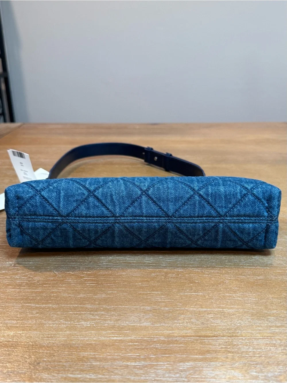 Tory Burch Willa Denim Quilted Shoulder Bag
